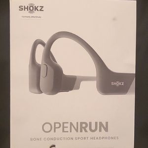 Shokz bone conducting headphones